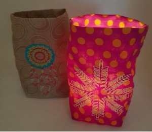 ITH Stickdatei - Lichtbeutel Blanko